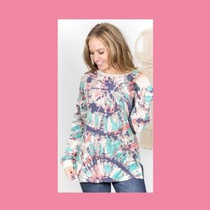 You Matter Tie Dye Top